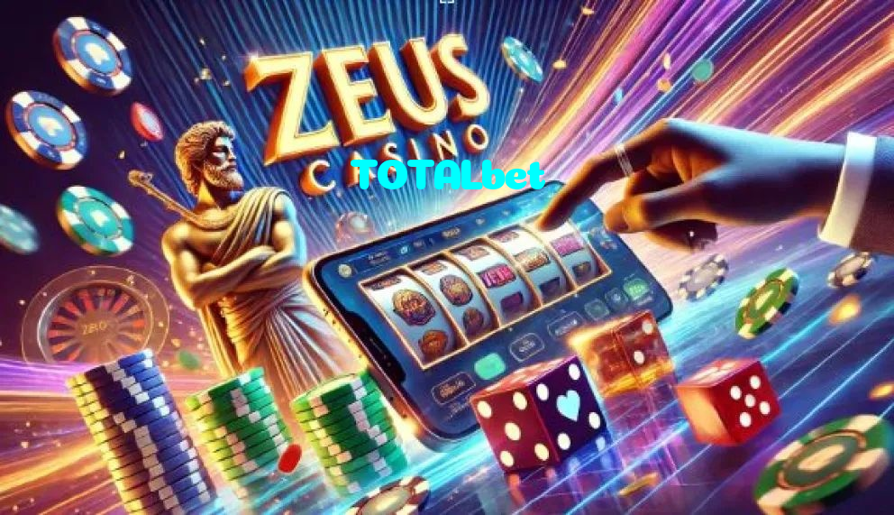 TOTALbet casino presented on mobile device in Pakistan with slots and live games